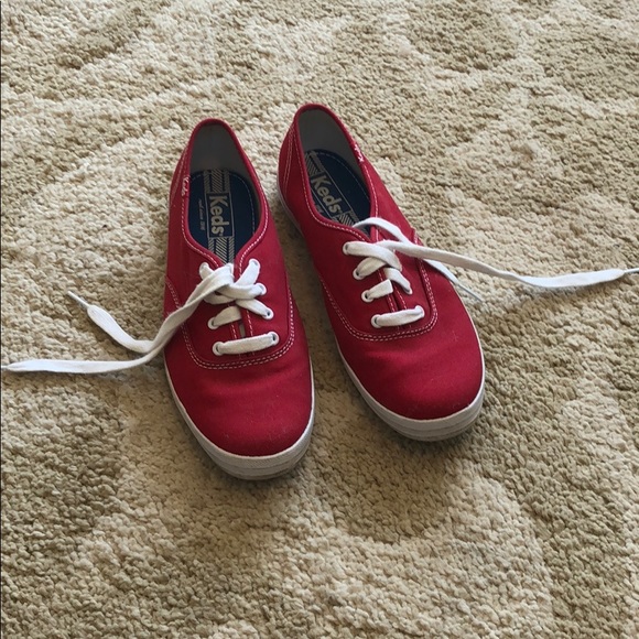 Keds Shoes - Red Classic Keds
